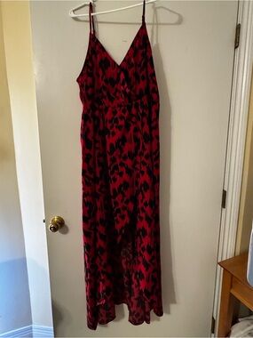 Red and Black SHEIN dress